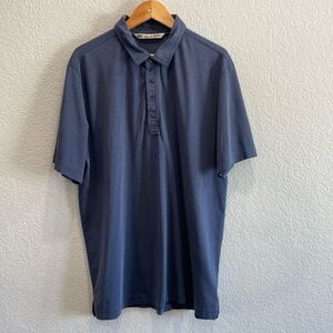 Travis Mathew Navy Blue Golf Polo Size XL